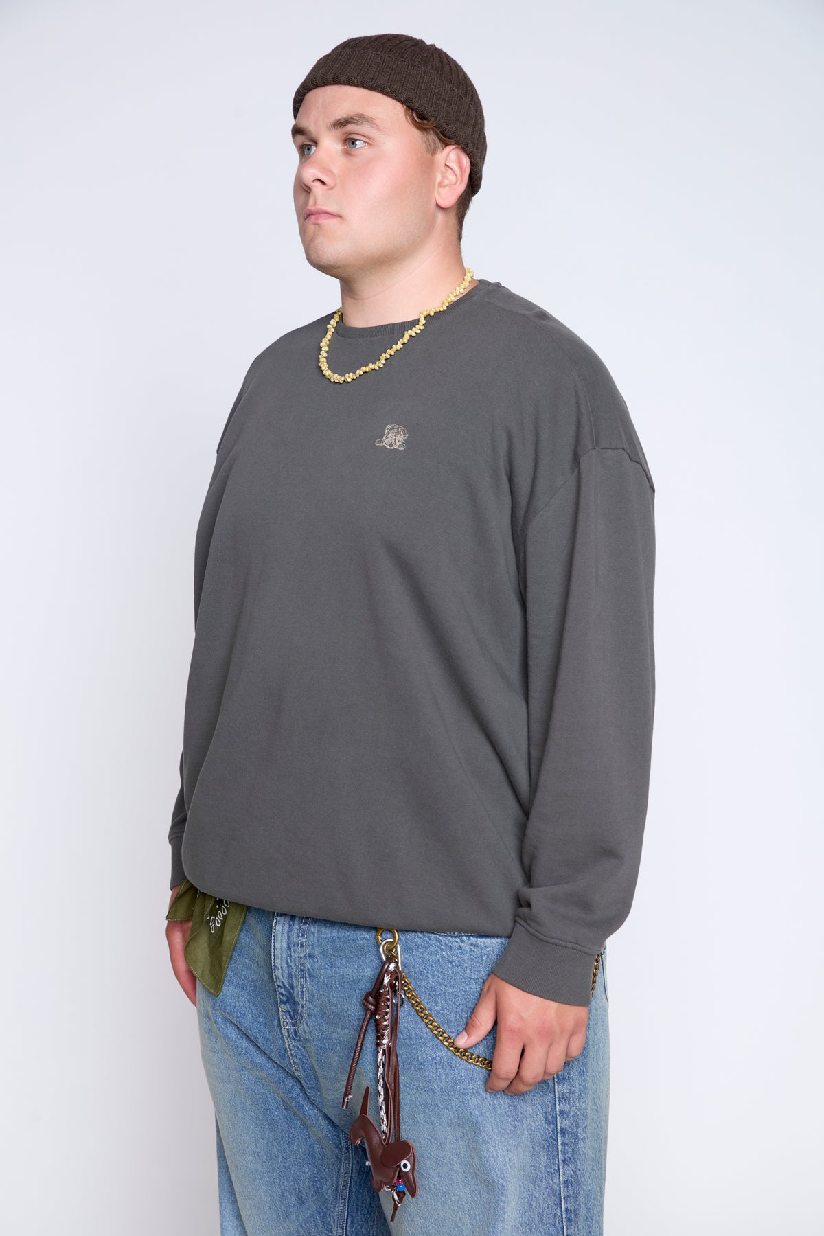 Vintage Wash French Terry Crewneck