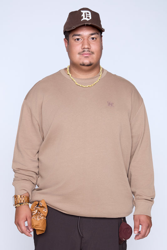 Vintage Wash French Terry Crewneck