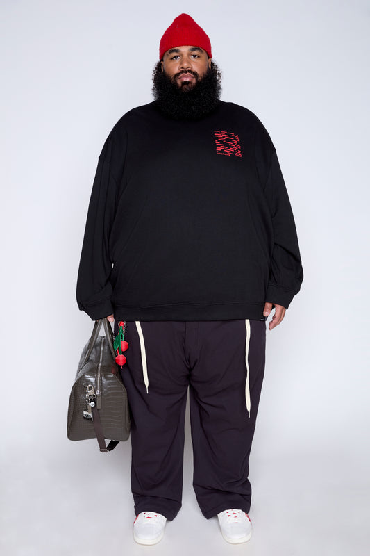 Graphic French Terry Crewneck