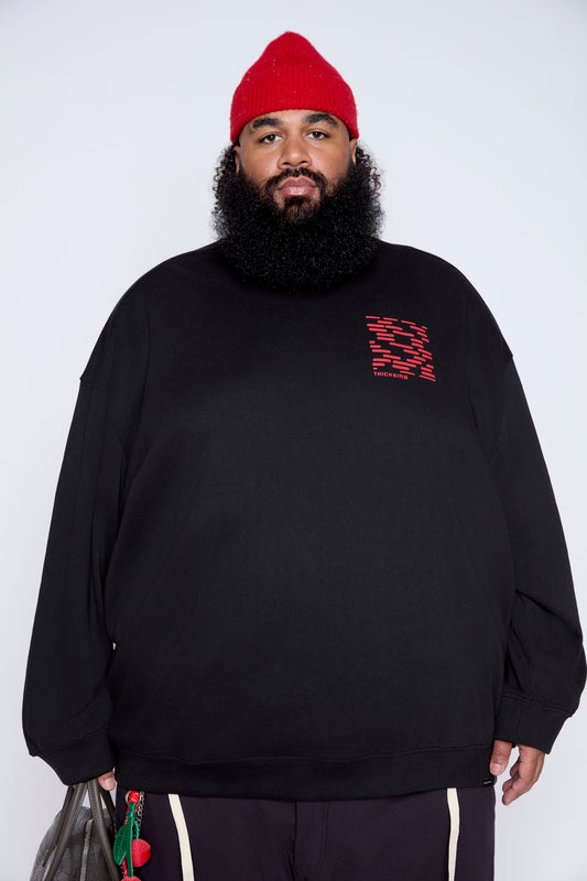 Graphic French Terry Crewneck