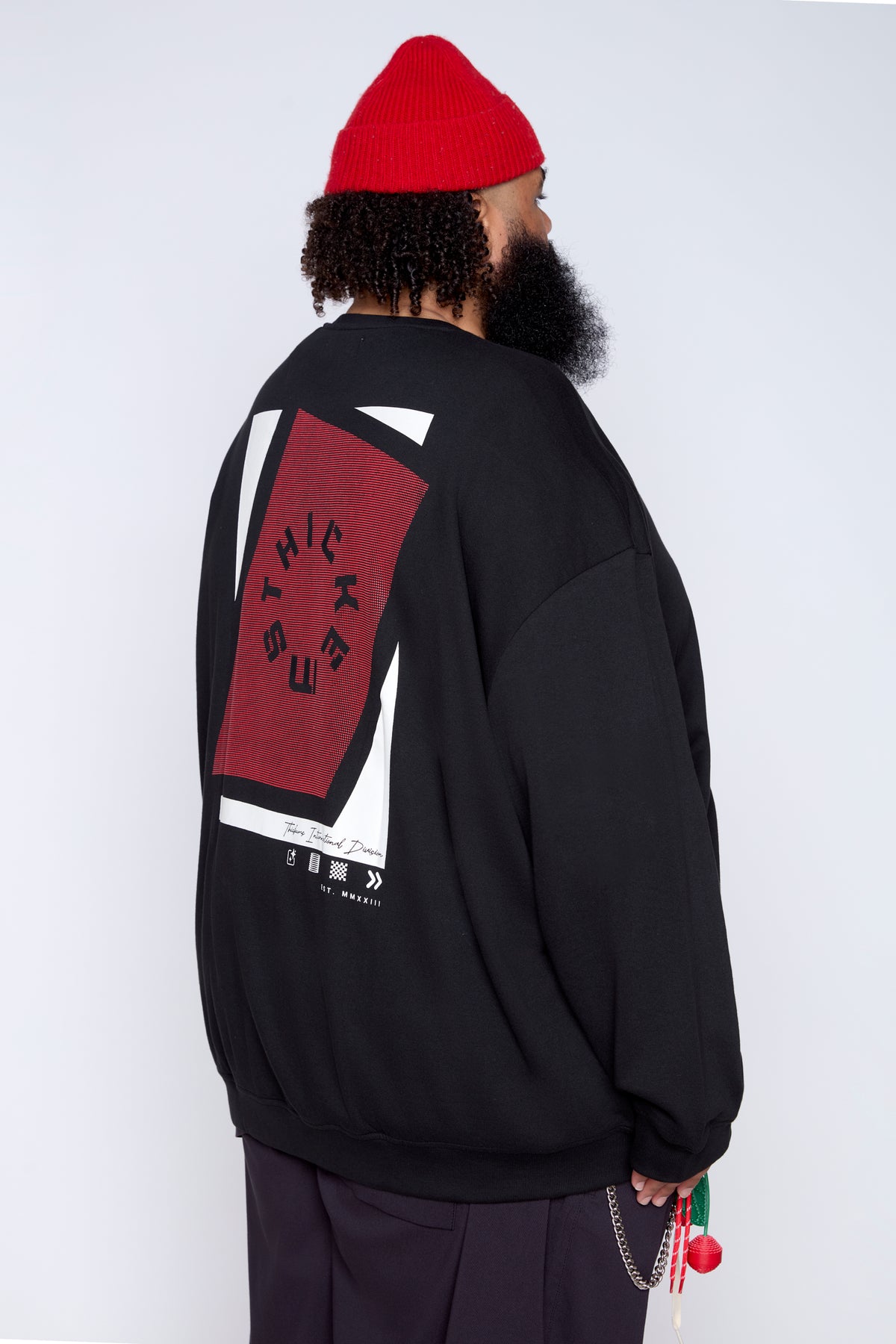 Graphic French Terry Crewneck