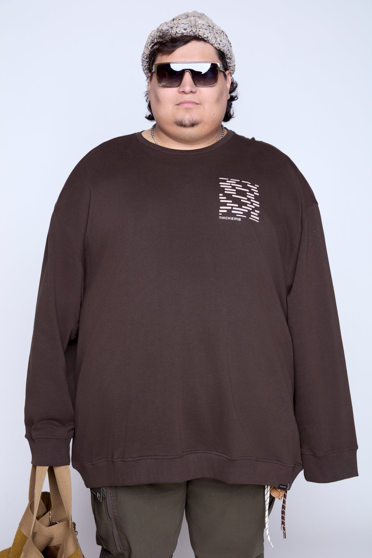 Graphic French Terry Crewneck