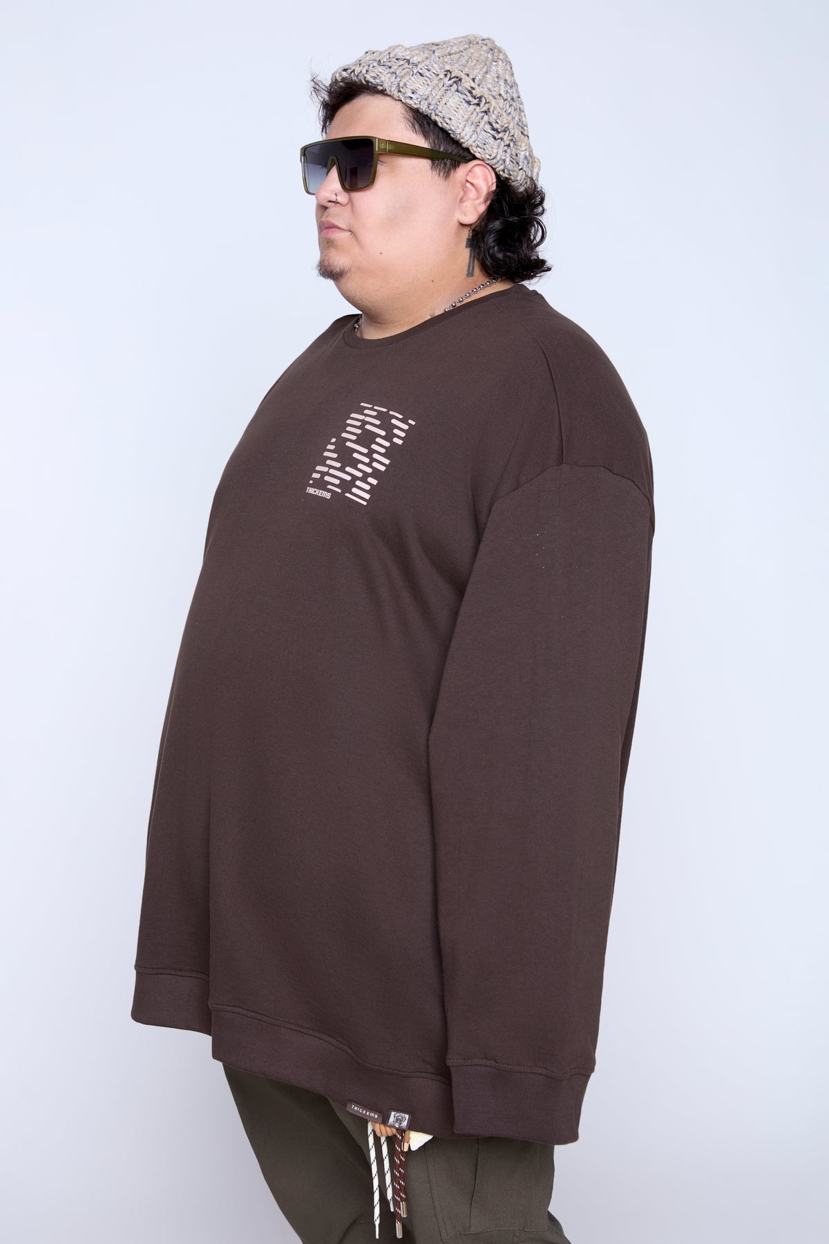 Graphic French Terry Crewneck
