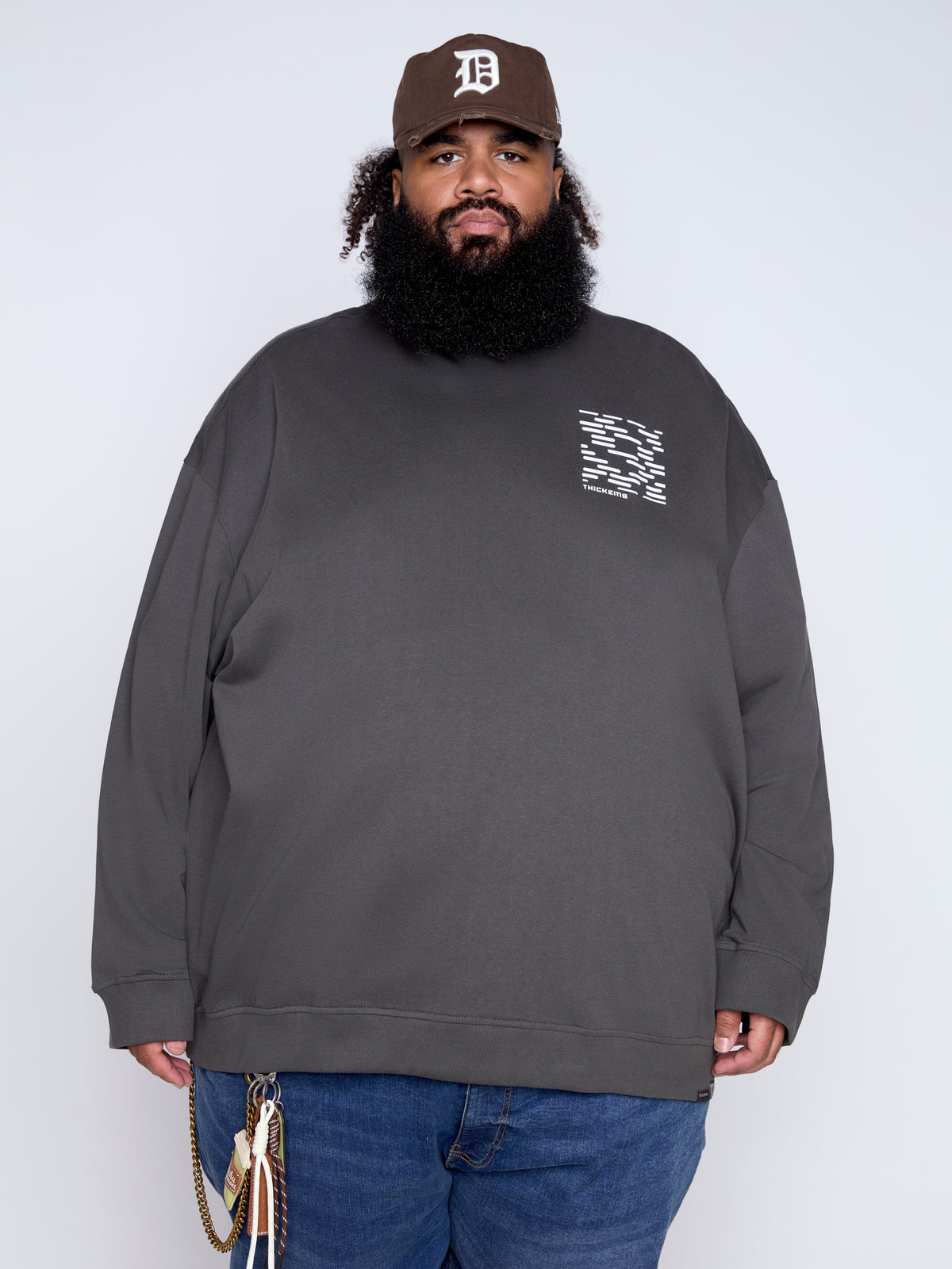 Graphic French Terry Crewneck