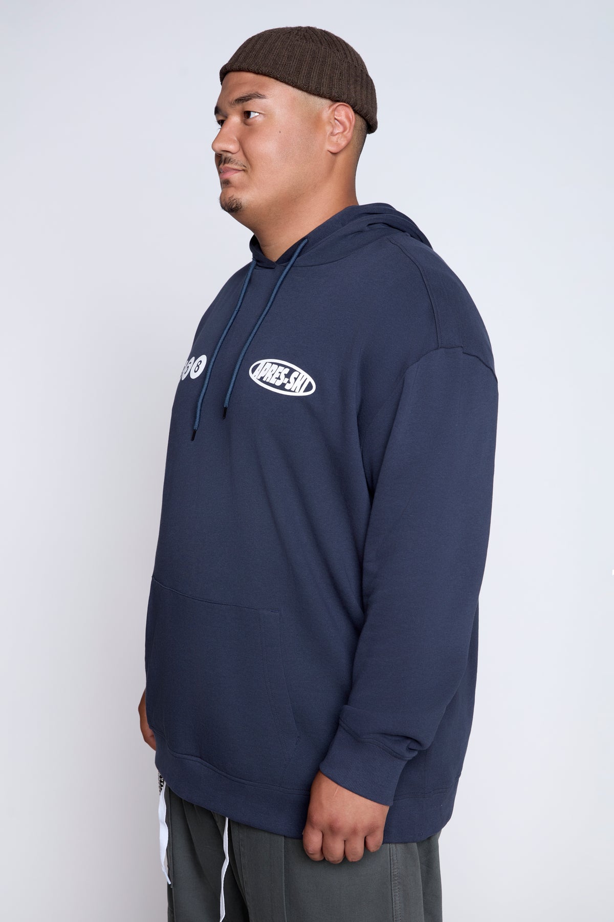French Terry Graphic Pullover Hoodie