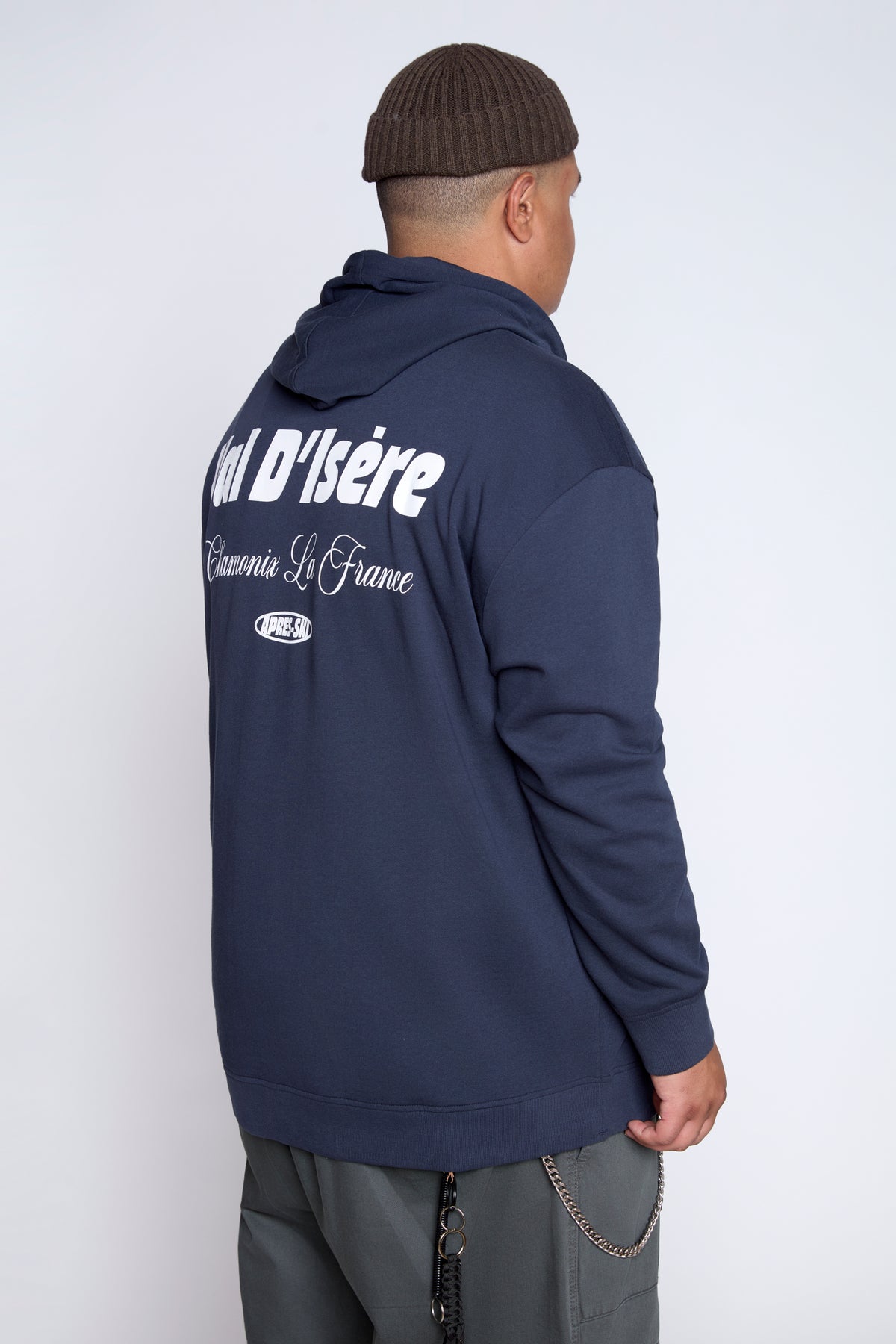 French Terry Graphic Pullover Hoodie