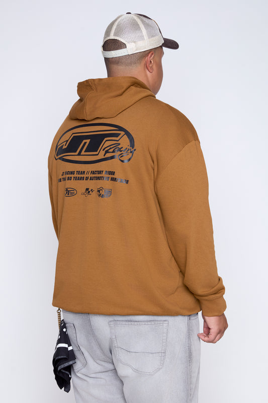 Vintage Wash Racing Graphic Hoodie