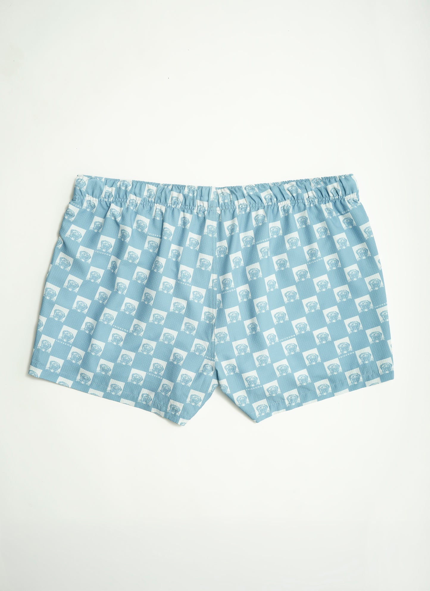 Men’s Checkered Seersucker Volley Swim Trunk