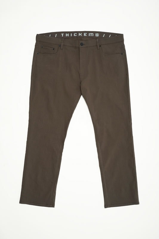 Pantalon uni 5 poches pour homme